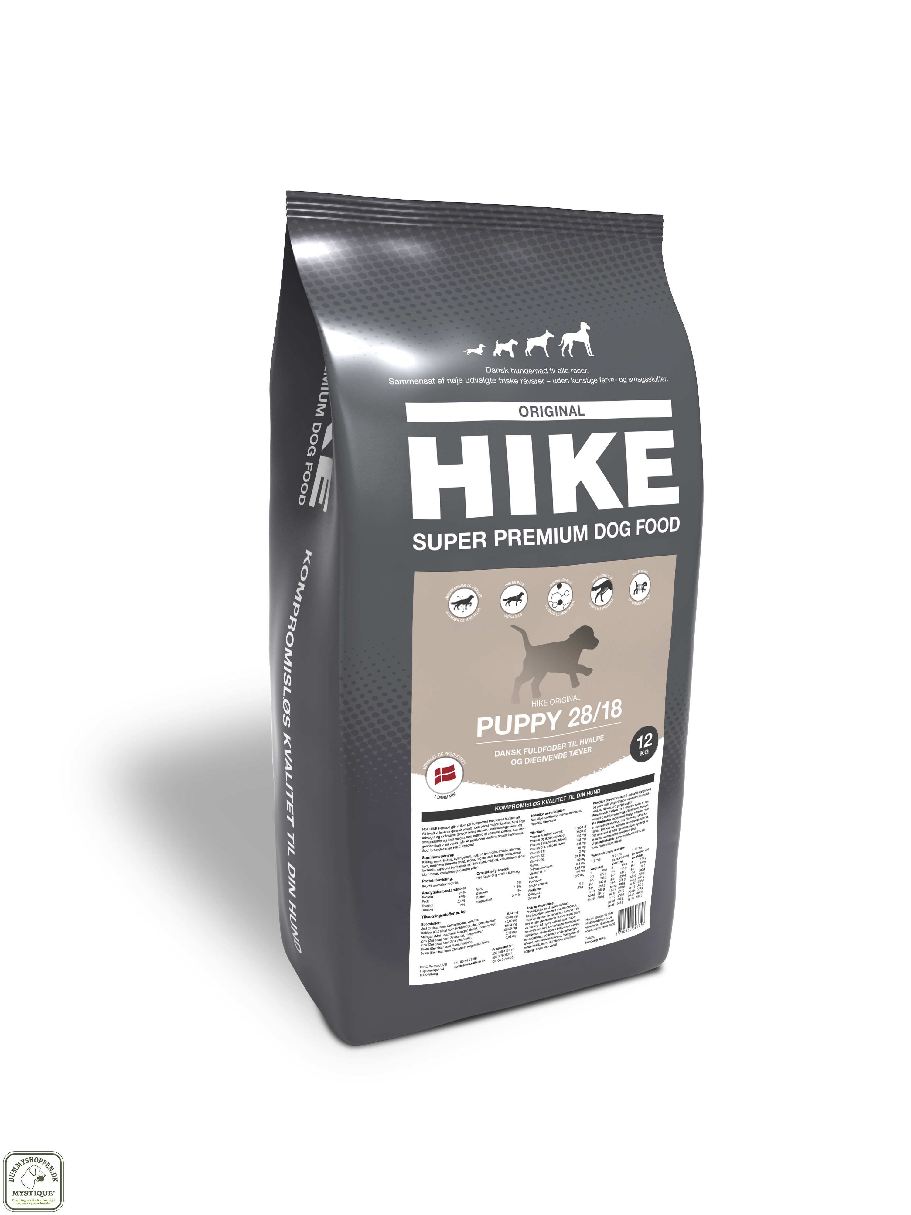Hike Hvalp 12 kg.