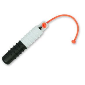 Gummi dummy sort/hvid small