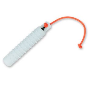 Gummi dummy hvid small