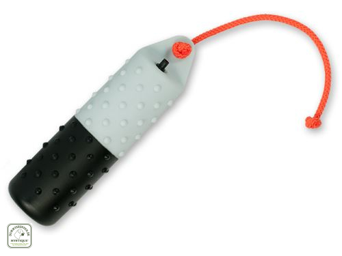 Gummi dummy Hvid og sort