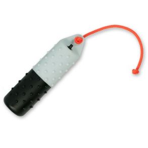 Gummi dummy Hvid og sort