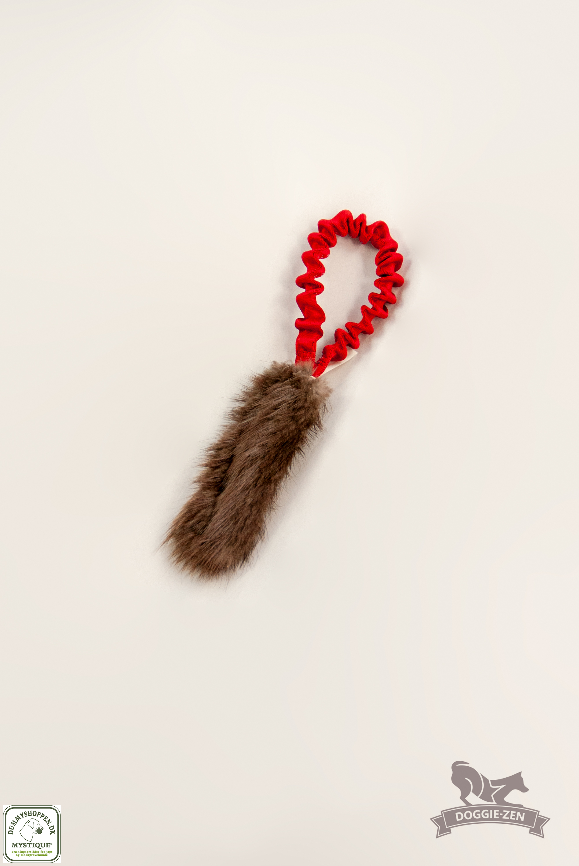 Doggie-Zen Kort Bungee med b�verskind