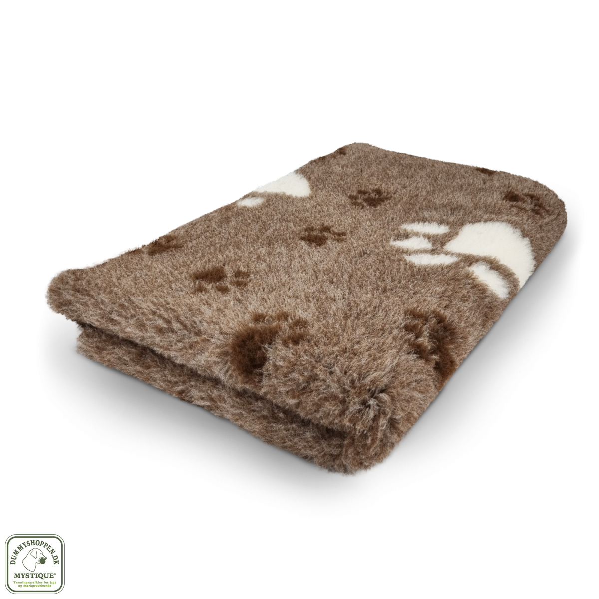 Meleret Brun m/hvid pote