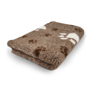 Meleret Brun m/hvid pote