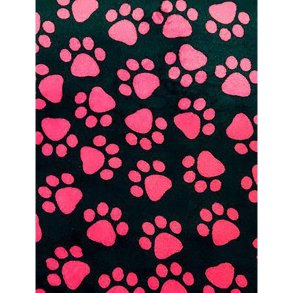 Juunik Madras Sort m/pink poter