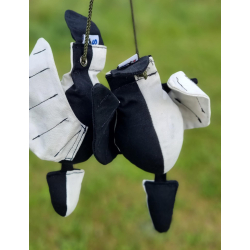 Fugl sort/hvide 400gr