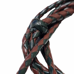 Fljte snor i flettet lder