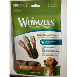 Whimzees toothbrush